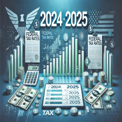 Comparison between 2024 and 2025 federal taxes