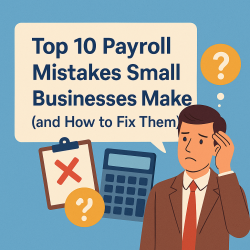 The employer is worried about payroll